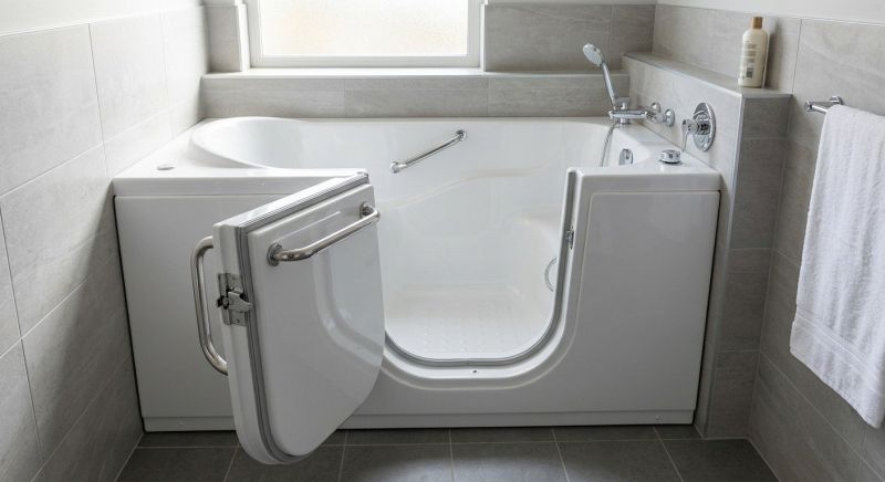Accessible Tub Installation in Howard County, MD
