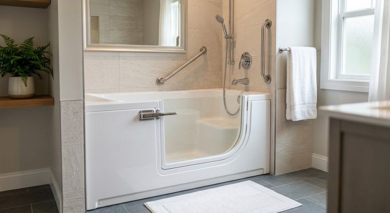 Step In Tub Installation in Frederick, MD